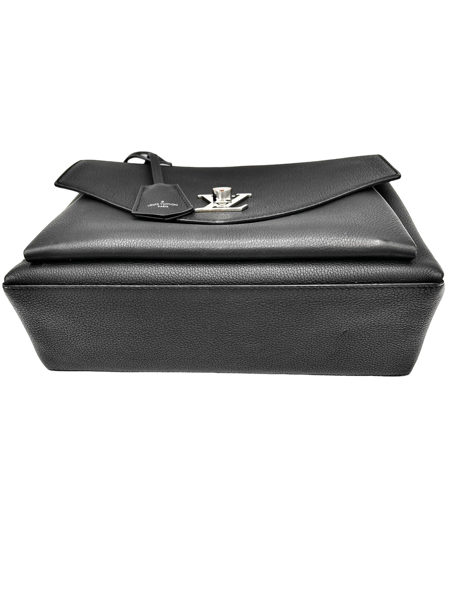 LOUIS VUITTON SOFT CALFSKIN MY LOCKME TOP HANDLE BLACK