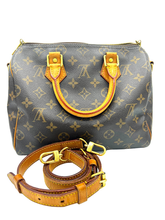 BOLSO DE MANO LOUIS VUITTON SPEEDY 25 BOSTON LONA MONOGRAMA