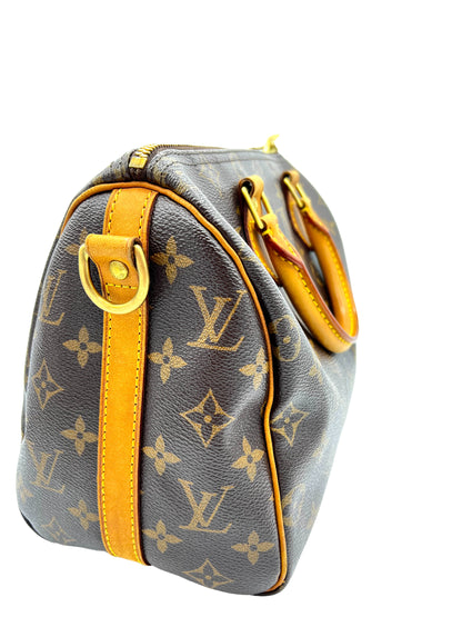 LOUIS VUITTON SPEEDY 25 BOSTON HANDBAG MONOGRAM CANVAS