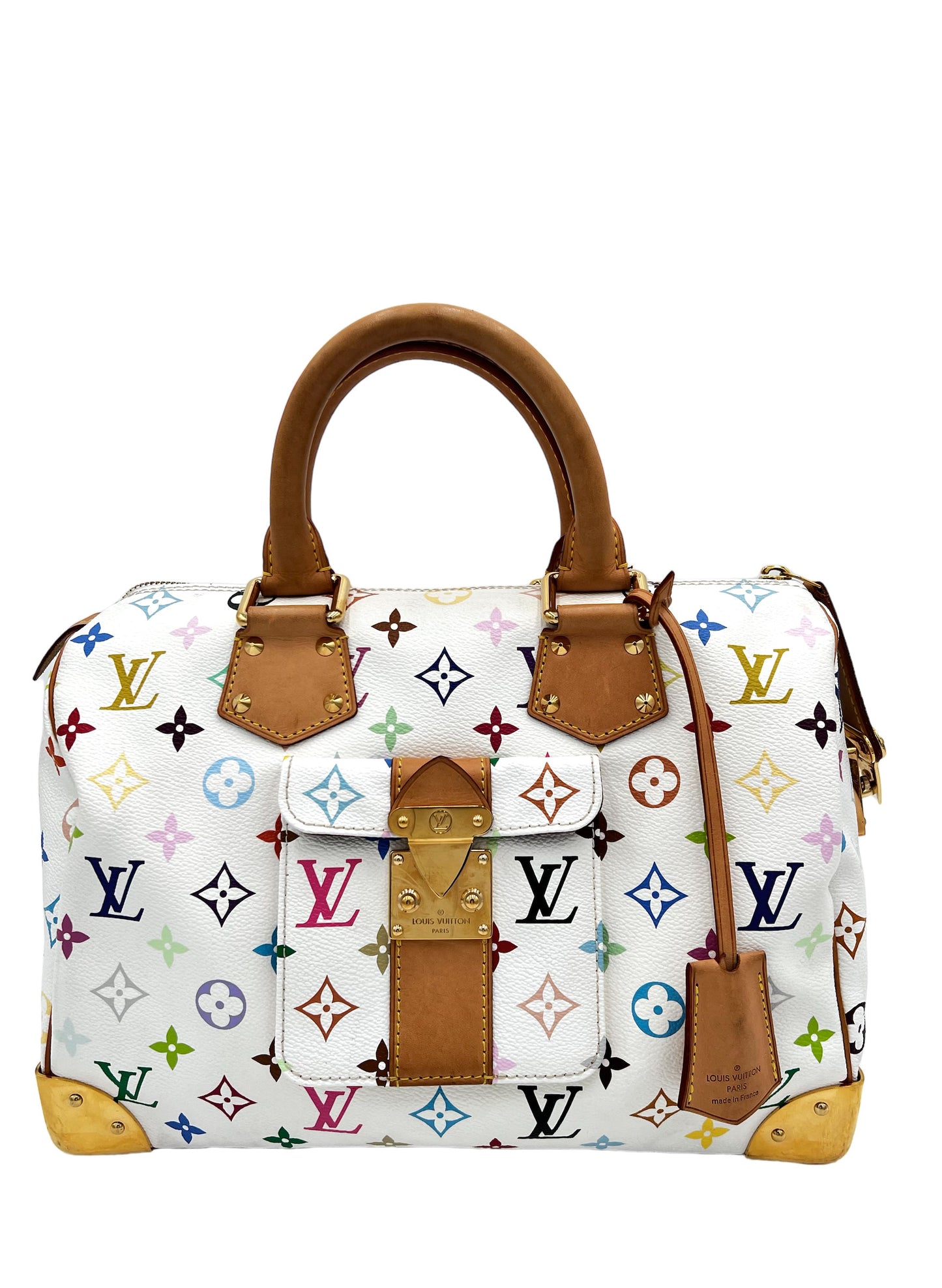 BOLSO DE MANO LOUIS VUITTON SPEEDY BANDOULIERE DE TELA MULTICOLOR