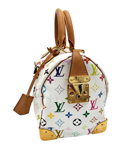 BOLSO DE MANO LOUIS VUITTON SPEEDY BANDOULIERE DE TELA MULTICOLOR