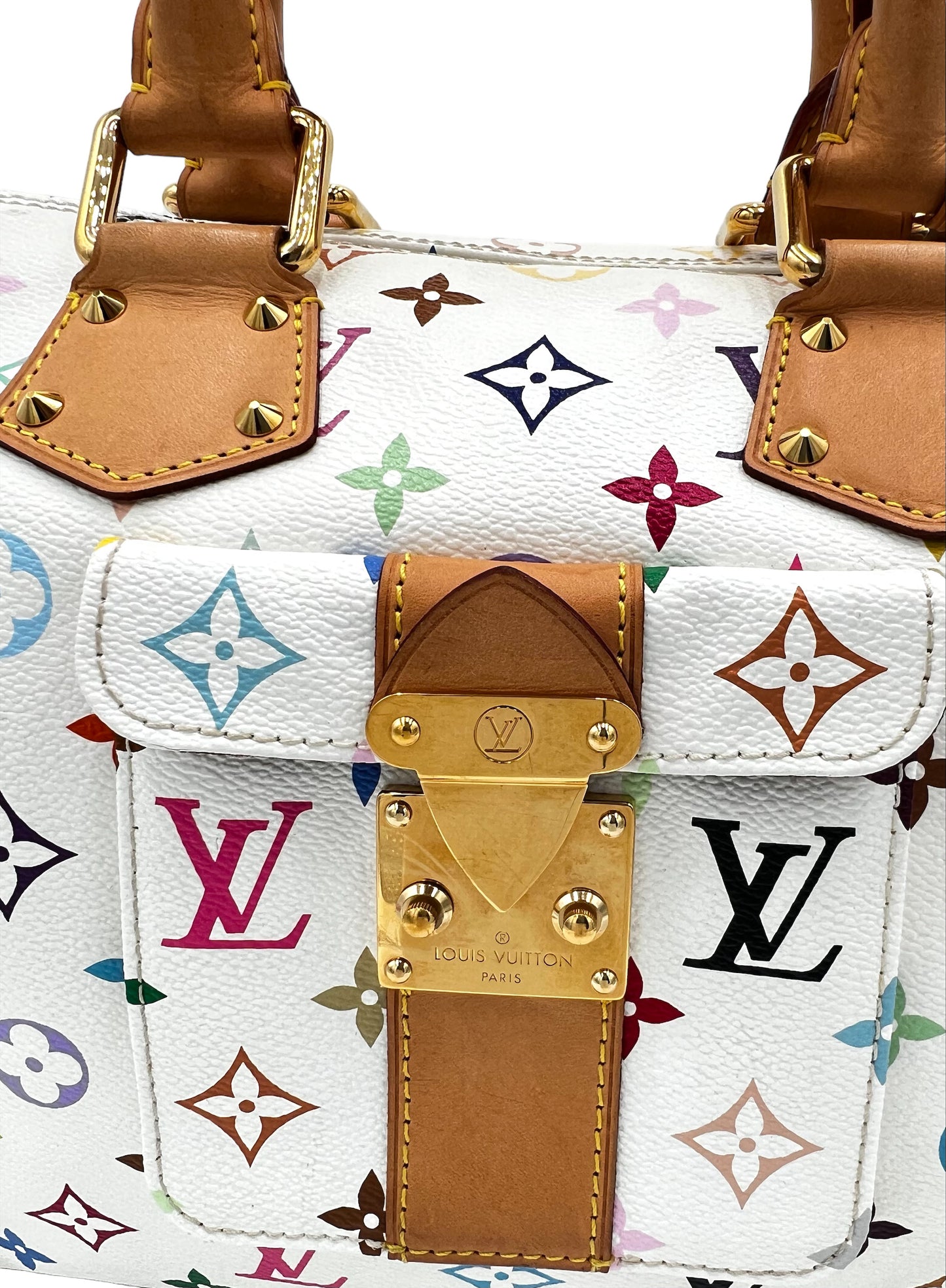 BOLSO DE MANO LOUIS VUITTON SPEEDY BANDOULIERE DE TELA MULTICOLOR