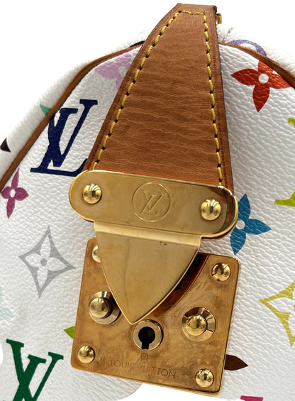 BOLSO DE MANO LOUIS VUITTON SPEEDY BANDOULIERE DE TELA MULTICOLOR