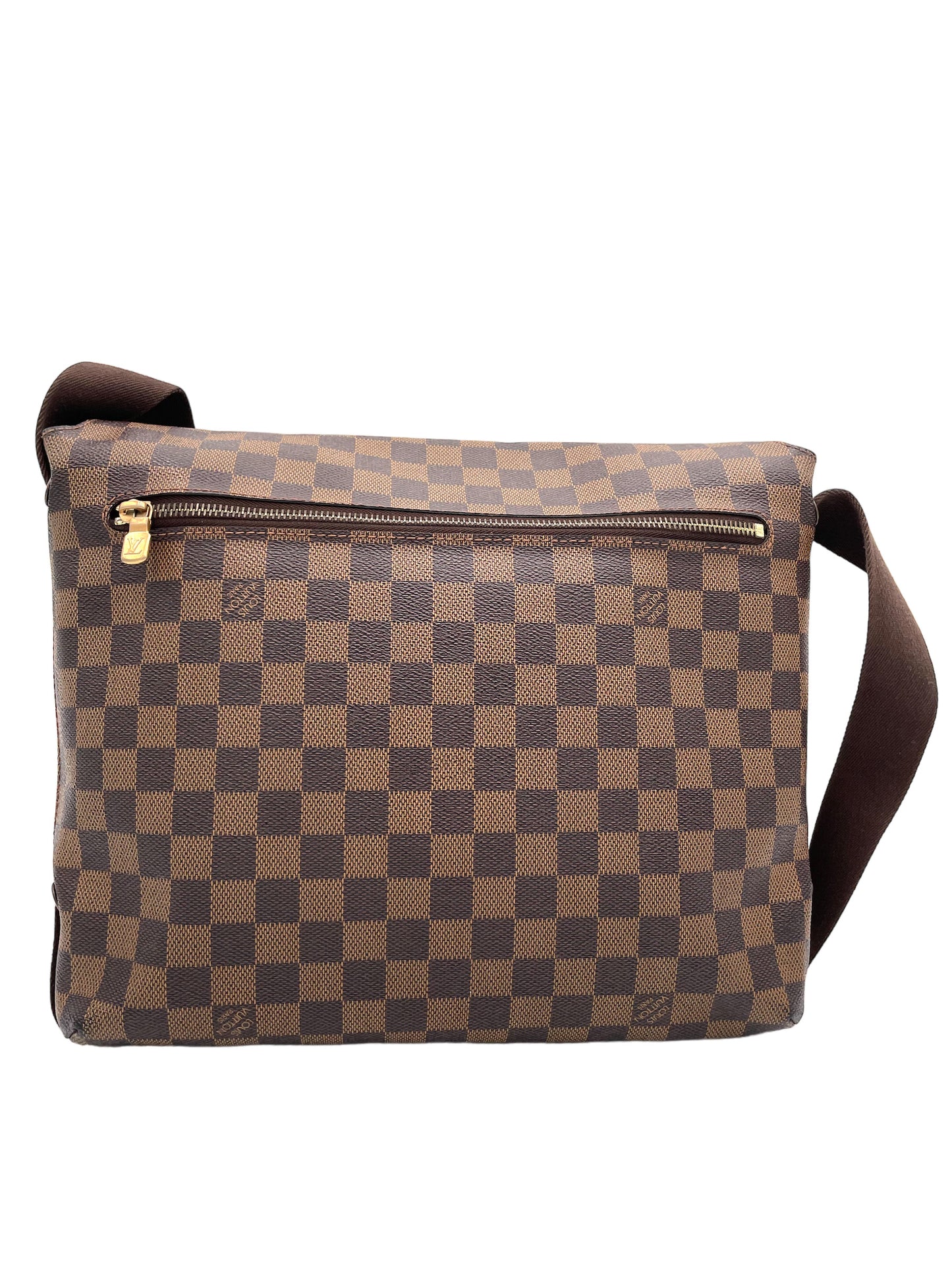 LOUIS VUITTON DAMIER EBENE BROOKLYN MESSENGER BAG