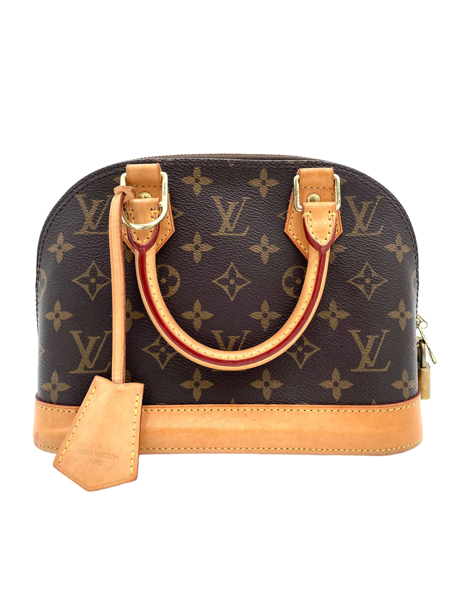 LOUIS VUITTON ALMA BB MONOGRAM BROWN