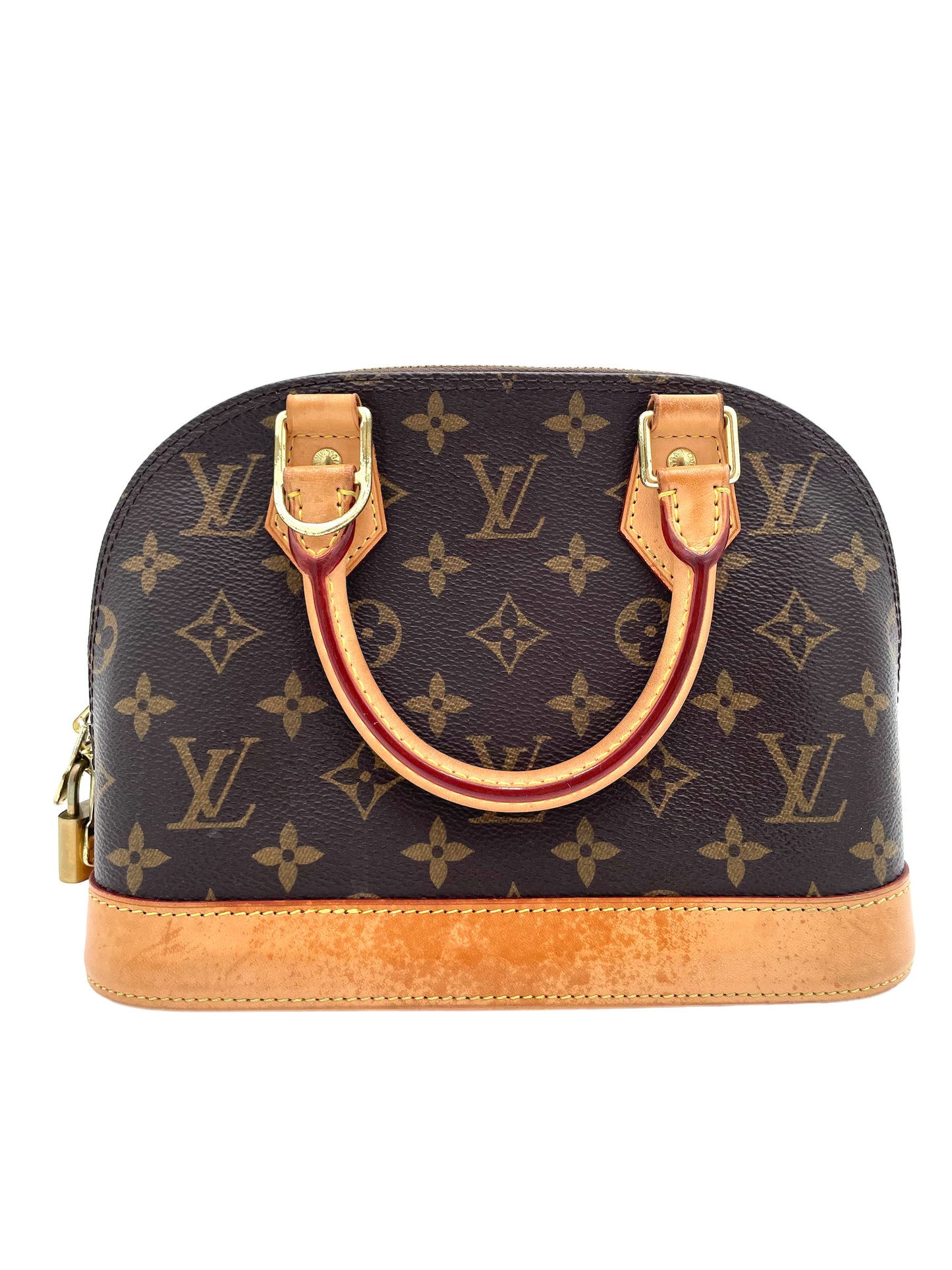 LOUIS VUITTON ALMA BB MONOGRAM BROWN