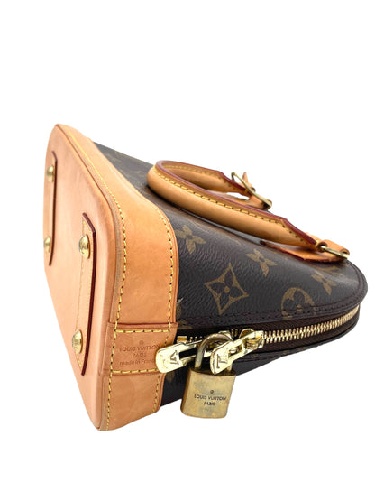 LOUIS VUITTON ALMA BB MONOGRAM BROWN