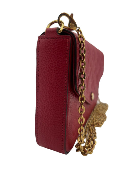 LOUIS VUITTON MONOGRAM EMPREINTE POCHETTE FELICE RED