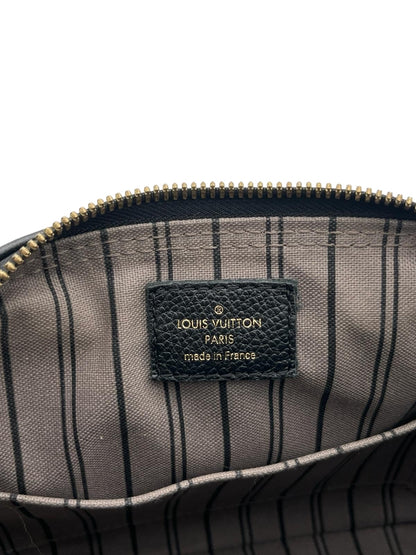 LOUIS VUITTON SPEEDY 20 BLACK MONOGRAM EMPREINTE