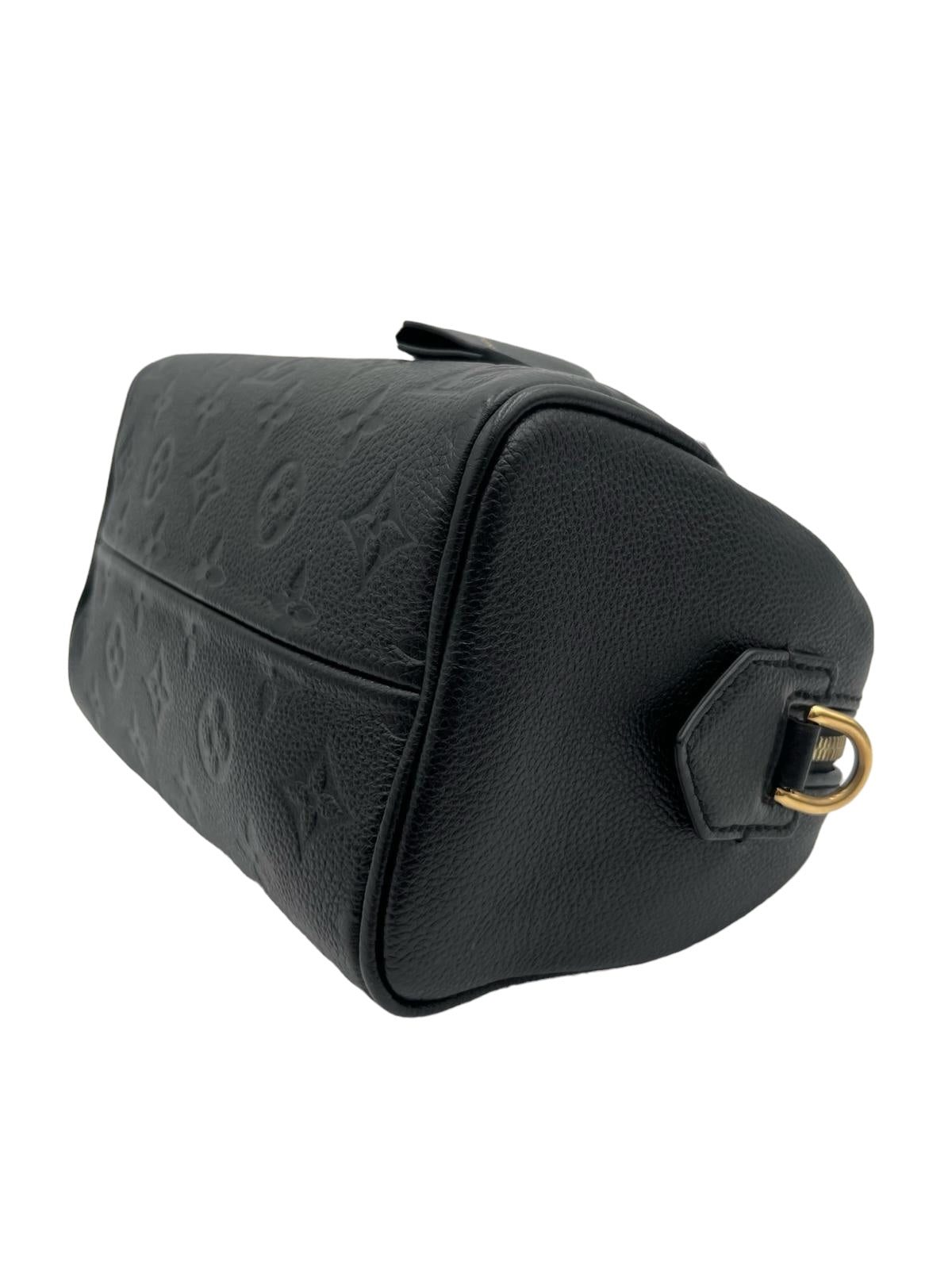 LOUIS VUITTON SPEEDY 20 BLACK MONOGRAM EMPREINTE