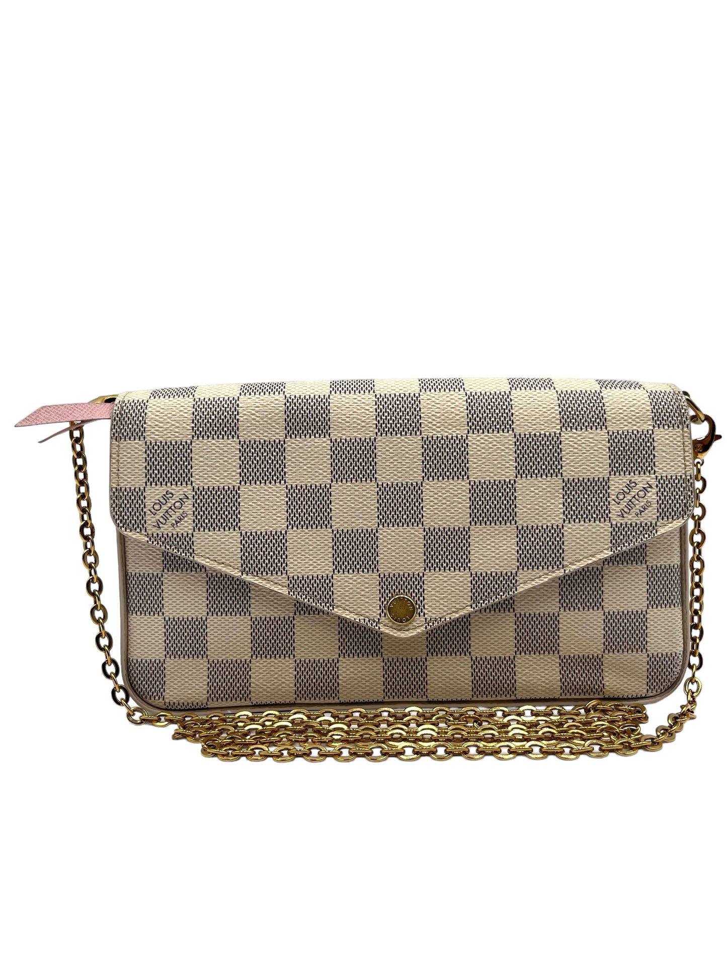 LOUIS VUITTON  DAMIER AZUR FELICIE POCEHETTE