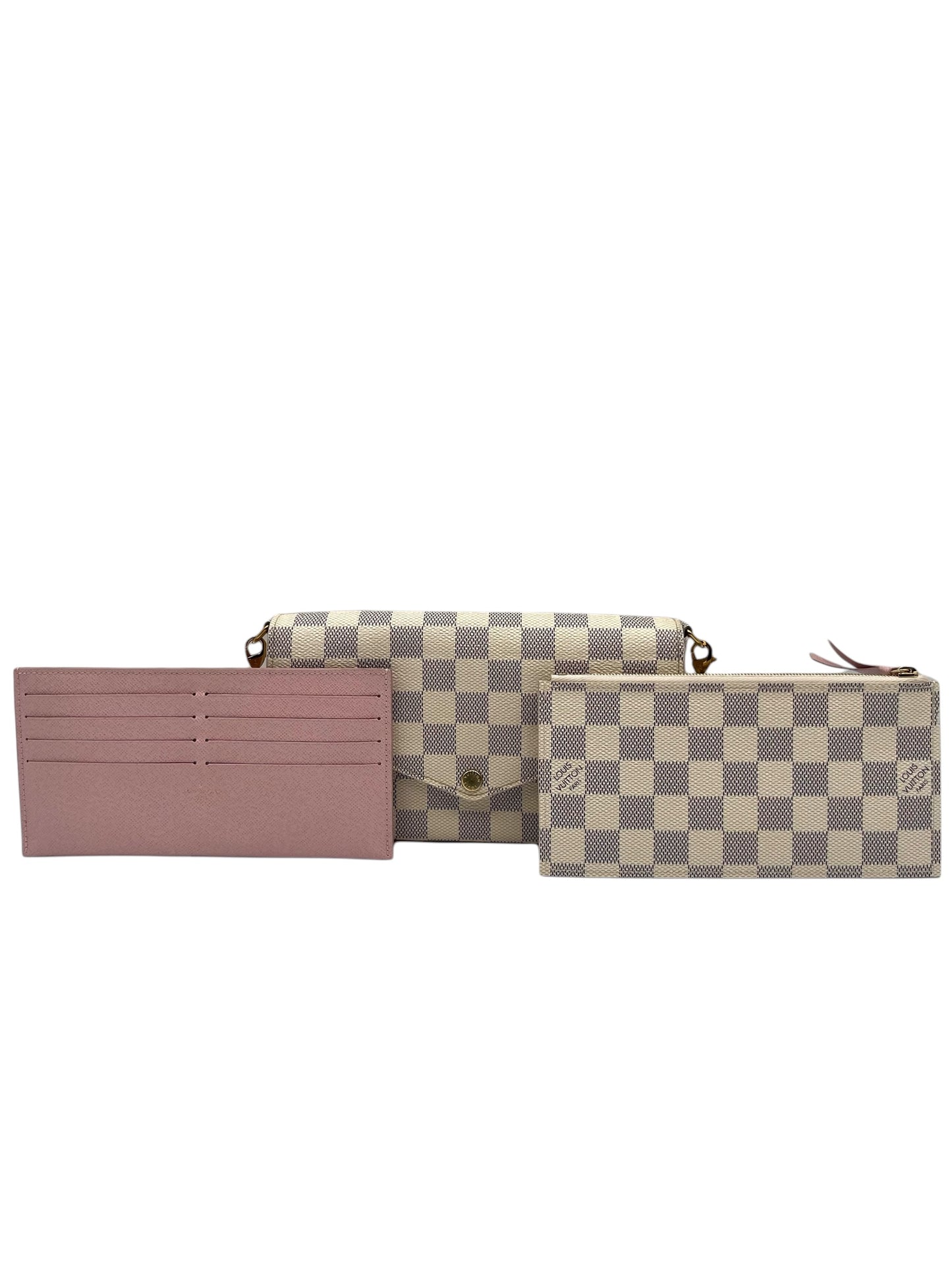 LOUIS VUITTON  DAMIER AZUR FELICIE POCEHETTE