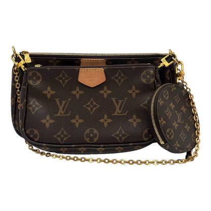 LOUIS VUITTON MULTI POCHETTE ACCESSOIRES HUNTER GREEN STRAP