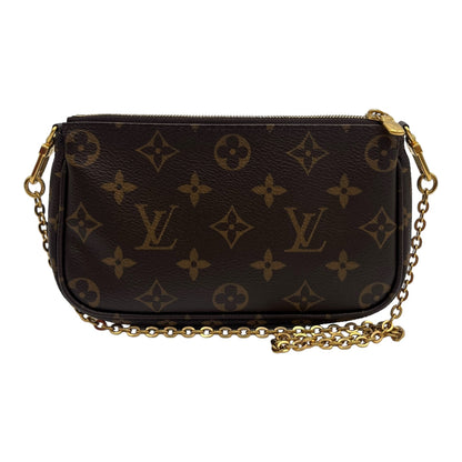 LOUIS VUITTON MULTI POCHETTE ACCESSOIRES HUNTER GREEN STRAP