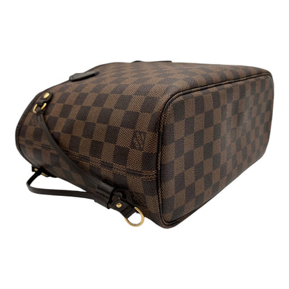 LOUIS VUITTON DAMIER EBENE NEVERFULL PM WITH POUCH