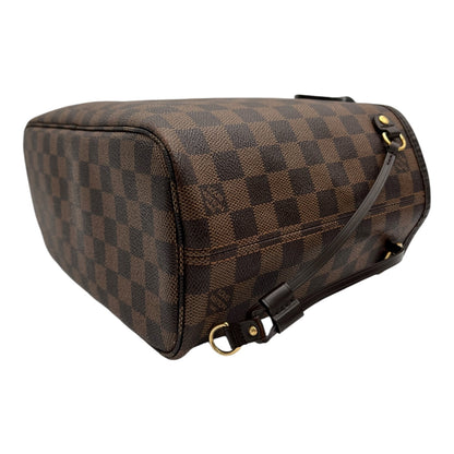 LOUIS VUITTON DAMIER EBENE NEVERFULL PM WITH POUCH