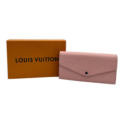 LOUIS VUITTON SARAH WALLET IN EPI LEATHER PINK