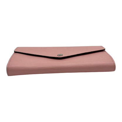 LOUIS VUITTON SARAH WALLET IN EPI LEATHER PINK