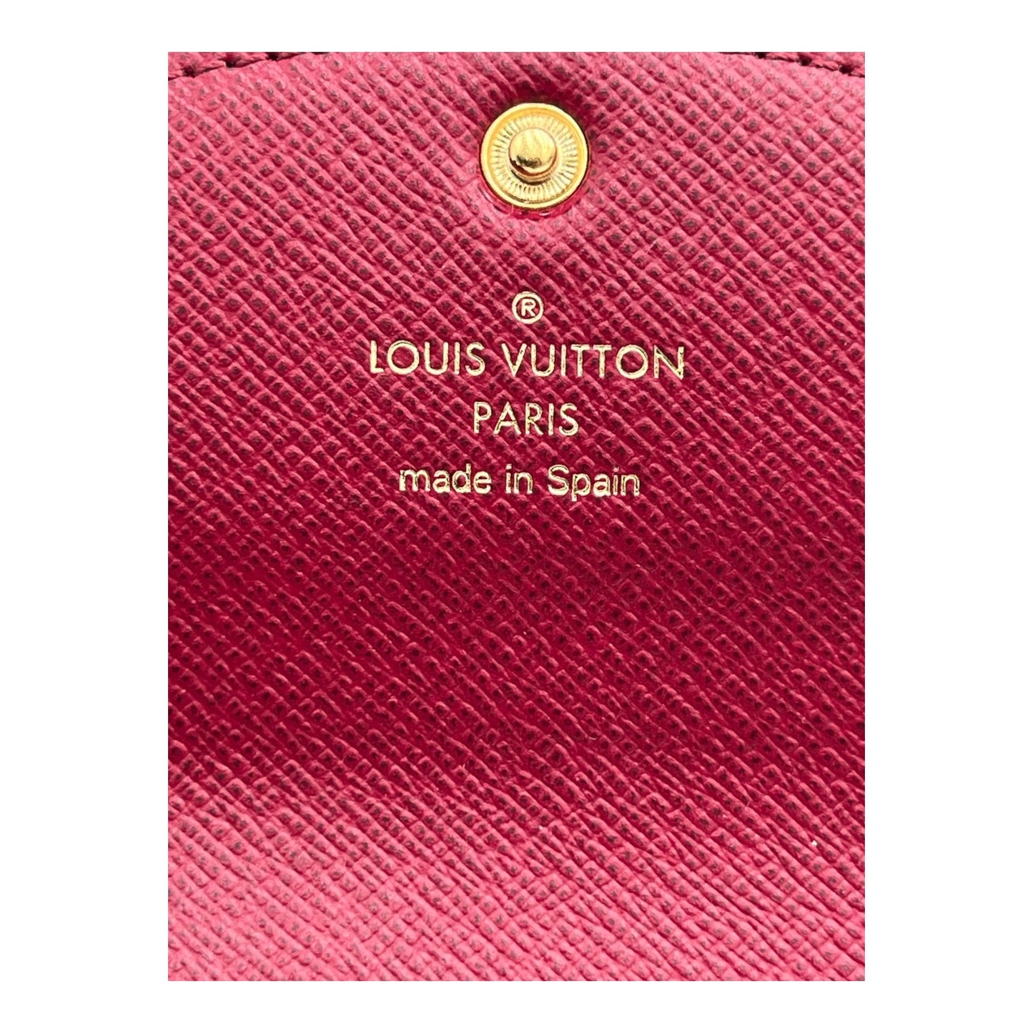 LOUIS VUITTON ROSALIE MONOGRAM COIN PURSE BURGUNDY