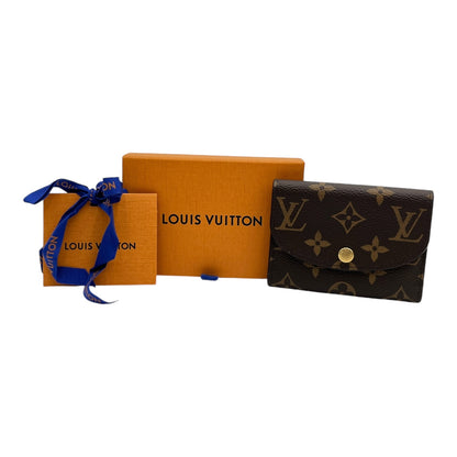 LOUIS VUITTON ROSALIE MONOGRAM COIN PURSE GOLD