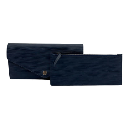 LOUIS VUITTON JOSEPHINE WALLET IN EPI LEATHER NAVY