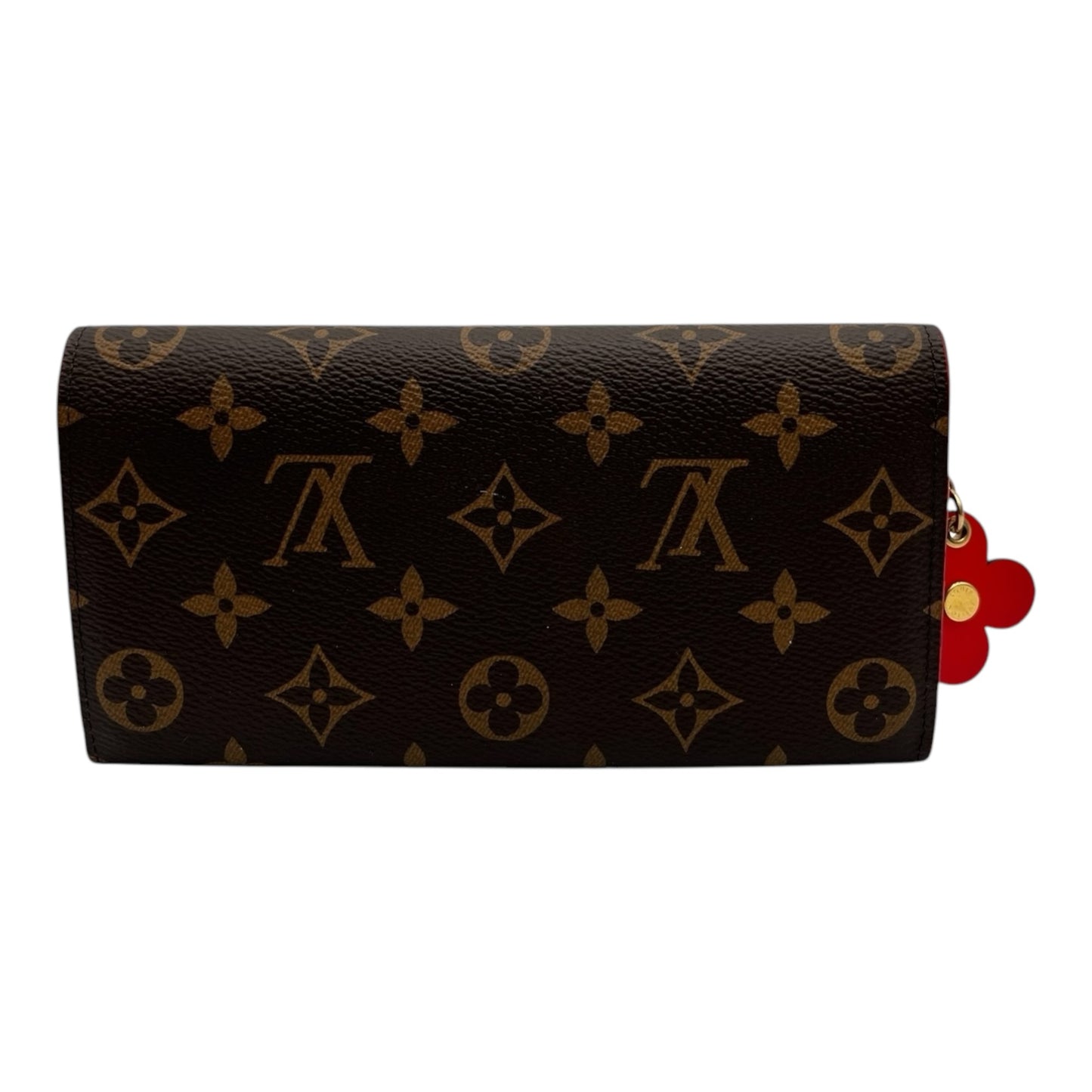 LOUIS VUITTON EMILIE WALLET BLOOMING FLOWER RED