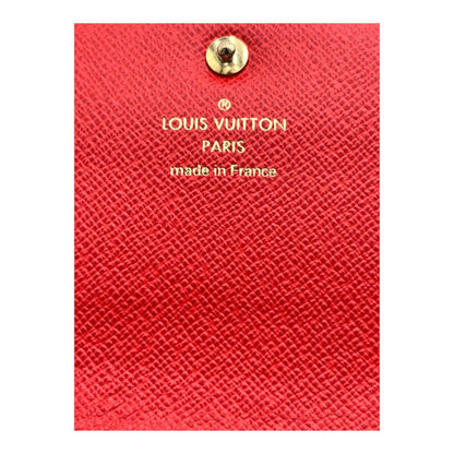 LOUIS VUITTON EMILIE WALLET BLOOMING FLOWER RED