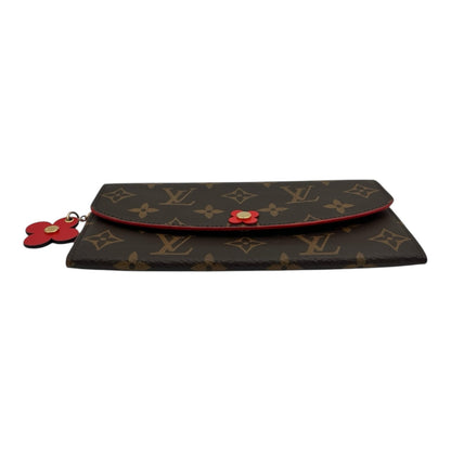 LOUIS VUITTON EMILIE WALLET BLOOMING FLOWER RED