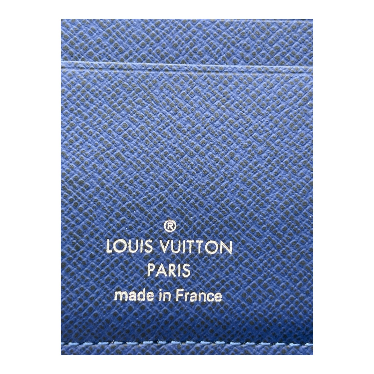 LOUIS VUITTON BLUE MONAGRAM MEN WALLET