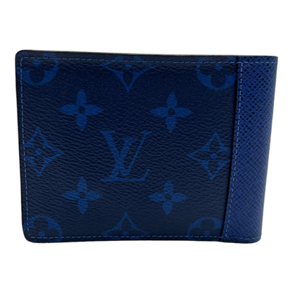 LOUIS VUITTON BLUE MONAGRAM MEN WALLET