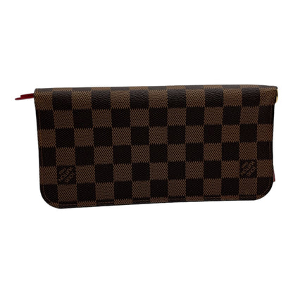 LOUIS VUITTON DAMIER EBENE INSOLITE WALLET RED