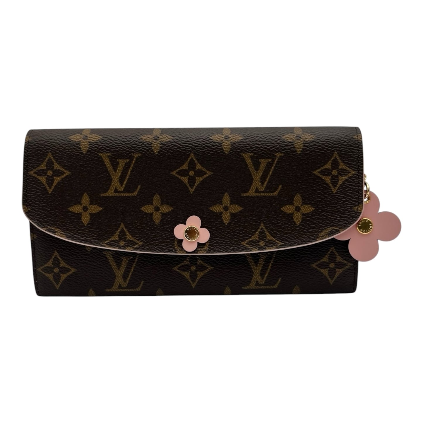 LOUIS VUITTON EMILIE WALLET BLOOMING FLOWER PINK