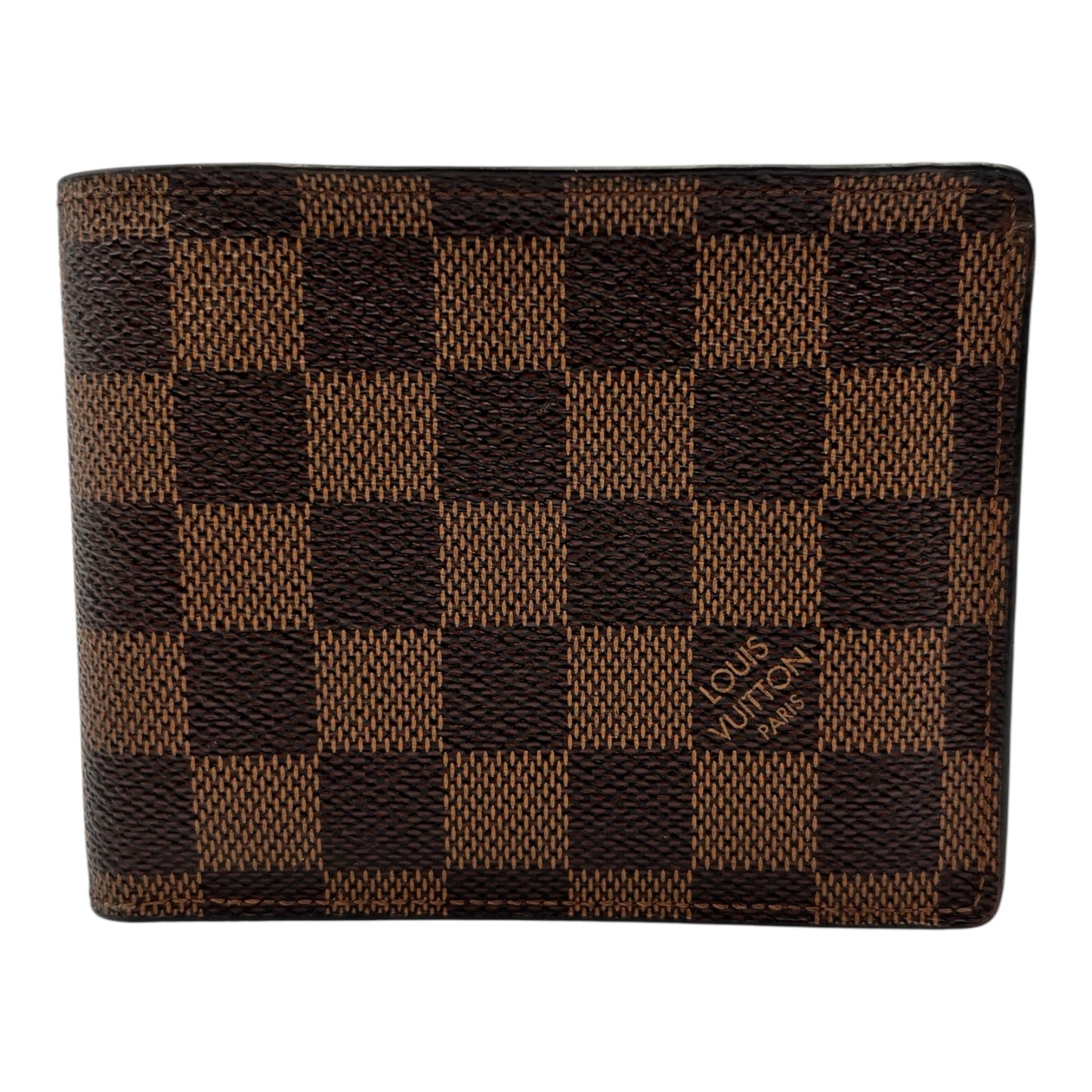 LOUIS VUITTON DAMIER EBENE MARCO BIFOLD WALLET