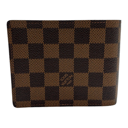 LOUIS VUITTON DAMIER EBENE MARCO BIFOLD WALLET