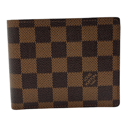 LOUIS VUITTON DAMIER EBENE MARCO BIFOLD WALLET