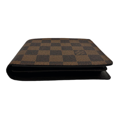 LOUIS VUITTON DAMIER EBENE MARCO BIFOLD WALLET