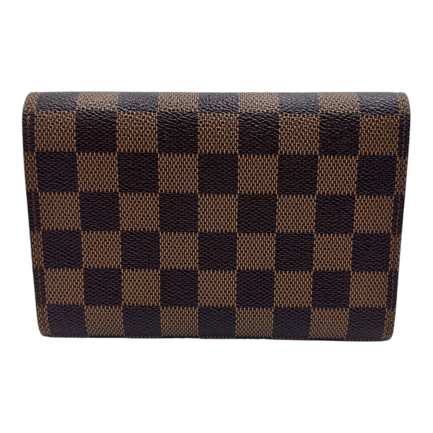 LOUIS VUITTON DAMIER EBENE  PORTE TRESOR WALLET