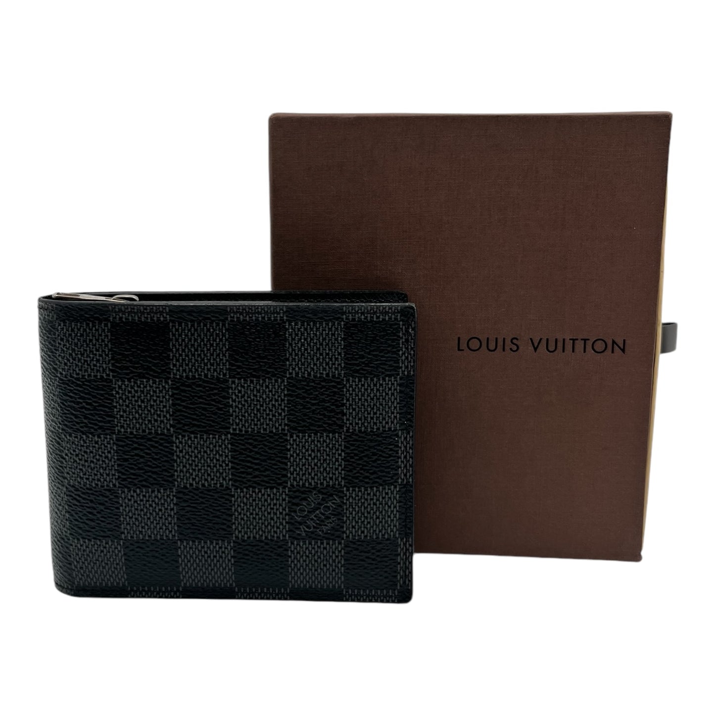 LOUIS VUITTON AMERIGO GRAPHITE DAMIER WALLET FOR MEN