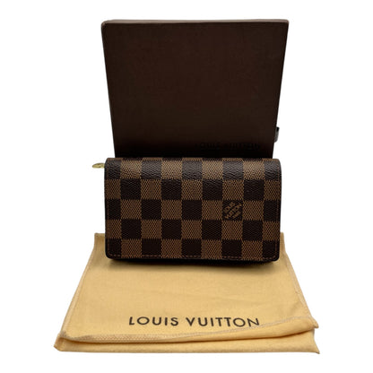 LOUIS VUITTON DAMIER EBENE TRESOR WALLET