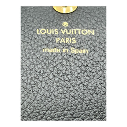 LOUIS VUITTON PORTEFEUILE DOUBLE V LONG WALLET BLACK