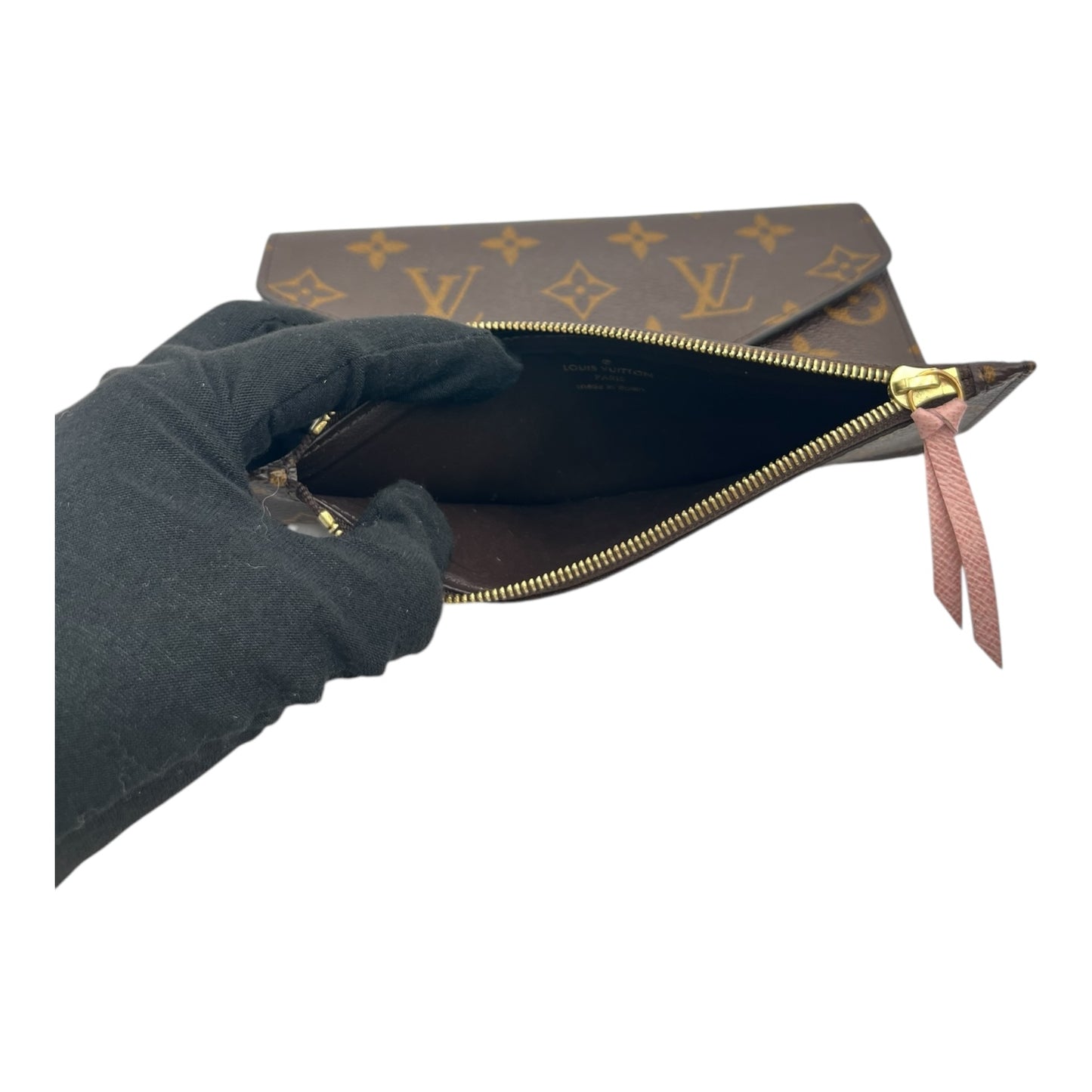 LOUIS VUITTON MONOGRAM JOSEPHINE WALLET ROSE BALLERINE