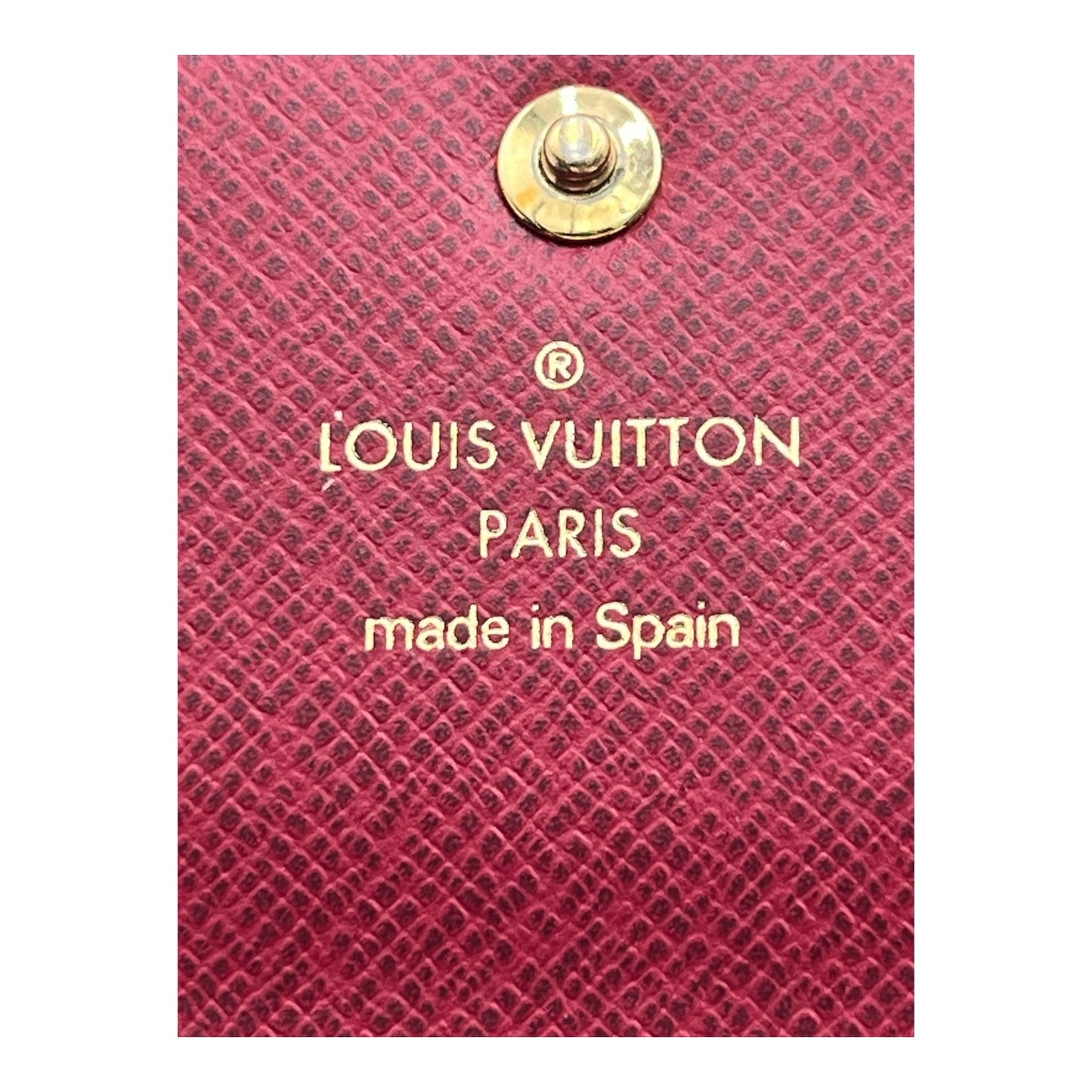 LOUIS VUITTON ROSALIE MONOGRAM COIN PURSE GOLD