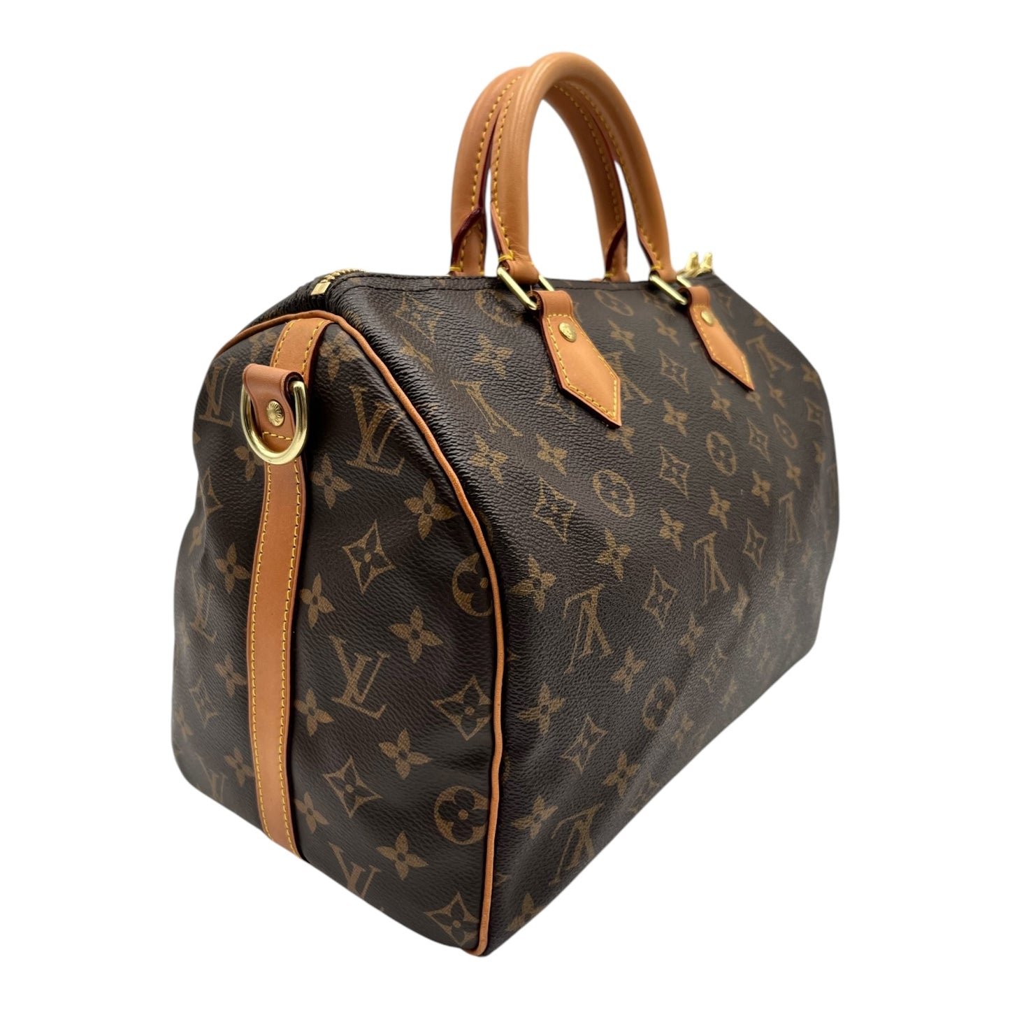 LOUIS VUITTON SPEEDY 30 BANDOULIER MONOGRAM CANVAS TOTE