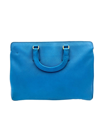 BOLSO PRADA DE PIEL SAFFIANO LUX AZUL