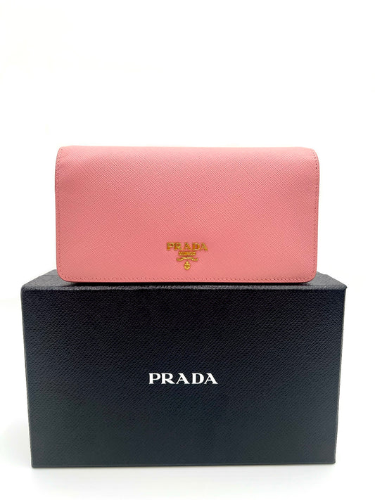 PRADA WALLET ON CHAIN VITELLO MOVE LONG