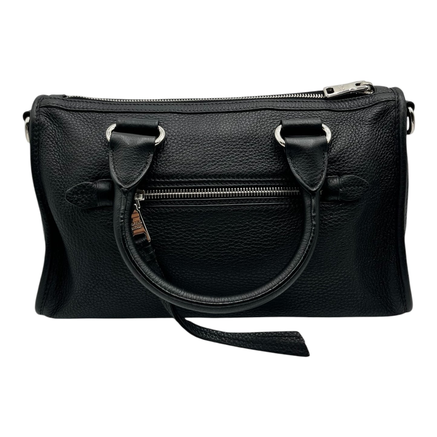 PRADA FRONT ZIP CONVERTIBLE SATCHEL VITELLO PHENIX BAG