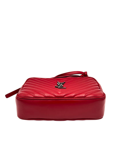 YSL CALFSKIN MATELASSE MONOGRAM LOU CAMERA BAG1