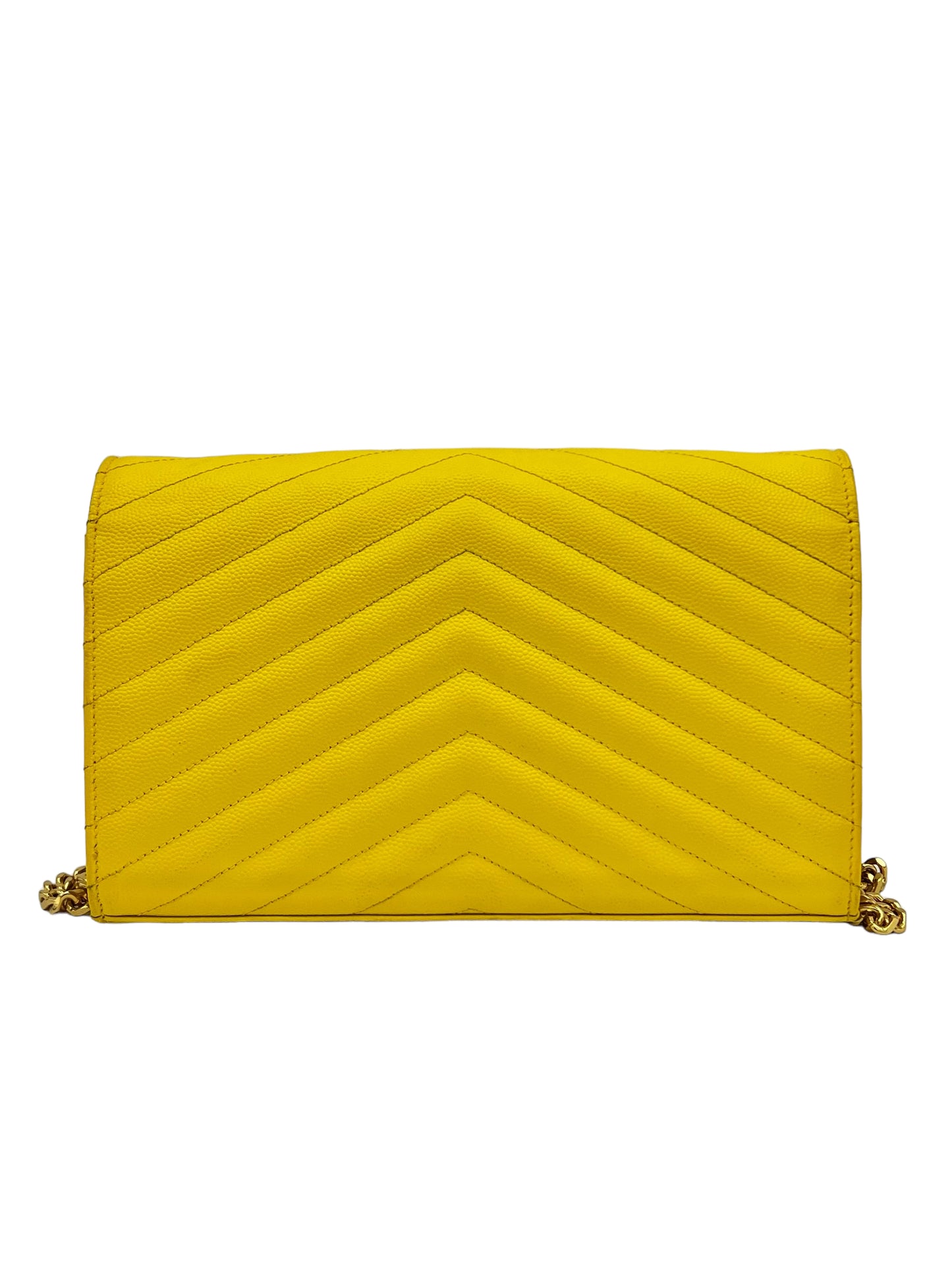 BOLSO SOBRE PORTEFEUILLE DE SAINT LAURENT EN AMARILLO