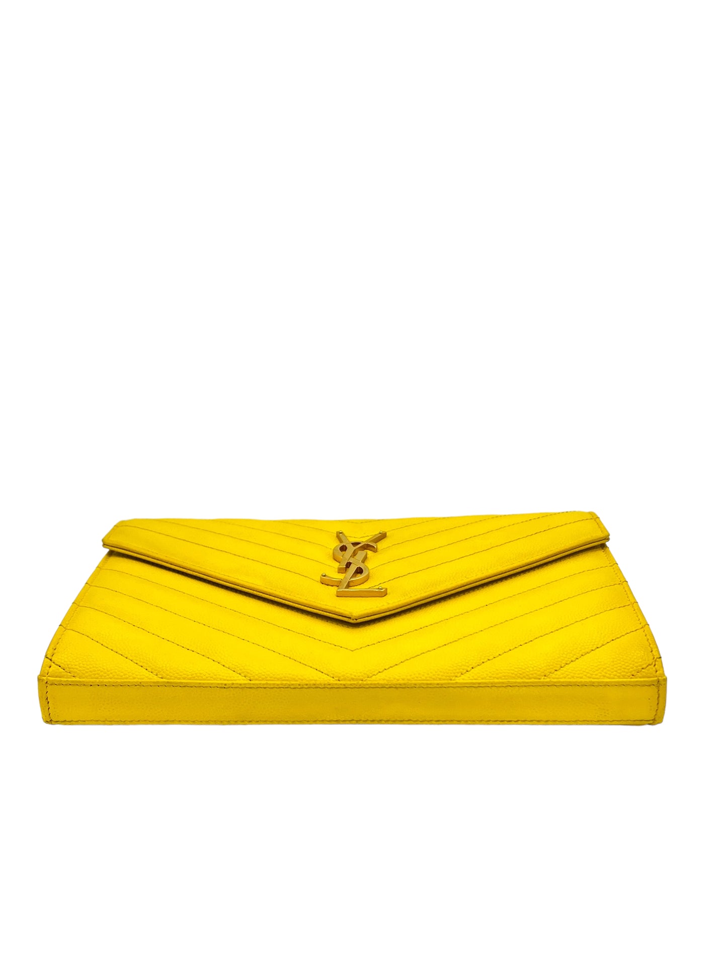 BOLSO SOBRE PORTEFEUILLE DE SAINT LAURENT EN AMARILLO