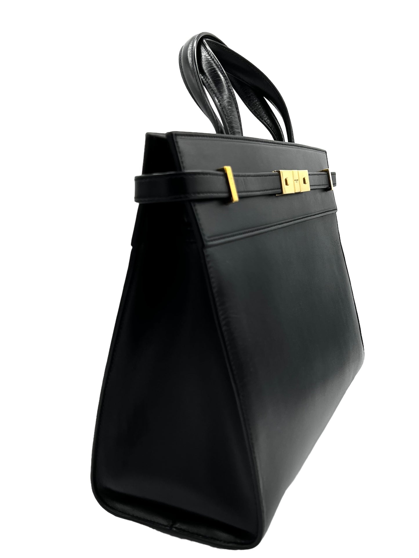 YSL MANHATTAN SMALL LEATHER TOTE1